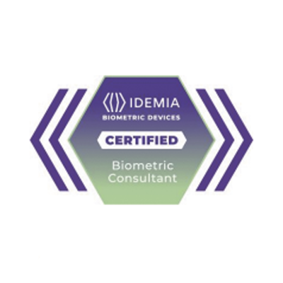 [287889551] Consultor biométrico certificado, membresía de 2 años con acceso al módulo de ventas 24/7 a la plataforma de aprendizaje de dispositivos biométricos de IDEMIA.