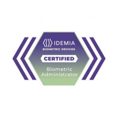 [287889572] Certificado Idemia Administrador Biométrico , membresía de 2 años con acceso al módulo de ventas 24/7 a la plataforma de aprendizaje de dispositivos biométricos de IDEMIA.