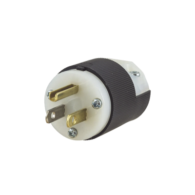 [HUB-HBL-5266-C] Clavija Entrada Recta/ 15A 125V/ 2 Polos 3 Hilos/ Nema 5-15P/ Grado Industrial- Comercial.