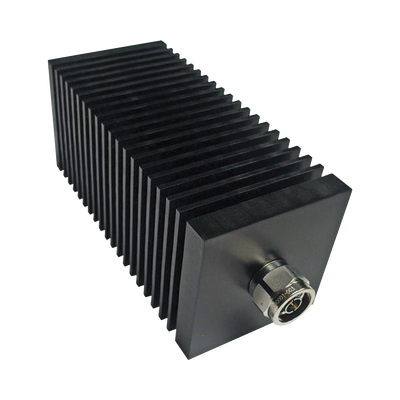 Carga Terminal Fantasma Cuadrada de 50 Ohm, 100 Watt, Conector N Macho.