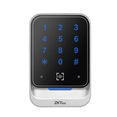 Lector Wiegand de Código QR Proximidad y Teclado / IP65 / Carcasa Metálica / QR Dinámico / RS485 OSDP