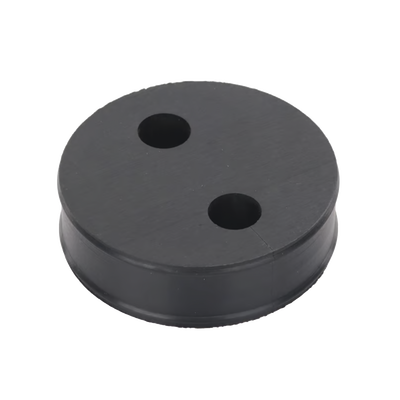 [CI212] Inserto de Caucho de 4" Con Dos Orificios para Cable de 1/2 in