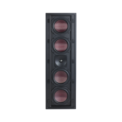 [ELITE-46] BOCINA DE PARED | 4 WOOFERS DE FIBRA DE CARBONO 6.5'' | TWEETER DE TITANIO 1'' | 250W