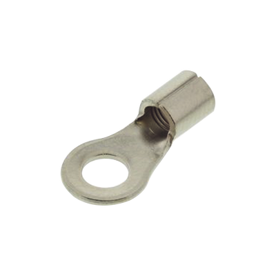 [159-1218] Terminal de Ojo No. 10, sin Forro para Alambre AWG 10-12.