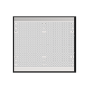 Base PRINCIPAL para Torniquetes de la Serie DS-K3B631 / 1 Carril de 65 cms