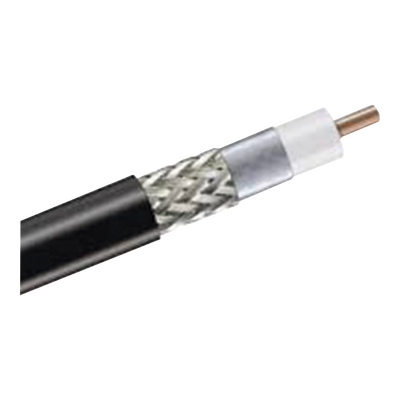 [LP-400] Metro de Cable Coaxial Tipo RG-8, LP-400 de Baja Pérdida, 50 Ohms