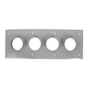 Placas Pasamuro con Capacidad de 4 Botas de 4
