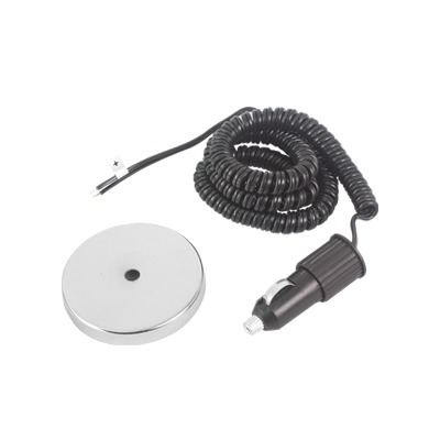 [210-728] Kit de Montaje Magnético con Adaptador para Encendedor Vehícular para Estrobo FIREBOLT PLUS