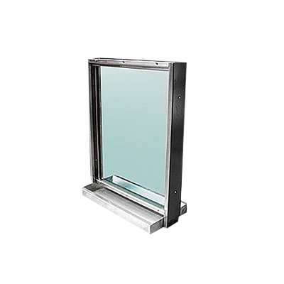 [PROVTAPDN5L] Ventana blindada Nivel V / Acero Inoxidable / 51mm / Charola pasa documentos / 90cm x 70cm.