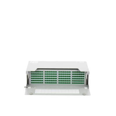 [ODU19RP-CSS144-C] Distribuidor de Fibra Óptica para 144 Empalmes, con 144 Acopladores SC/APC y 144 Pigtails SC/APC, 19, 3 UR