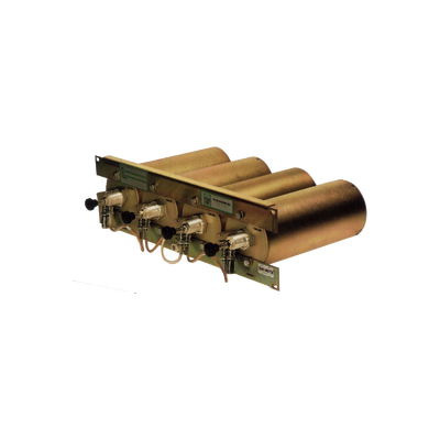 [28-66-02A] Duplexer Pasa Banda-Rechazo de Banda, 442-450 MHz, 4 Cavidades (4" Dia.) 5 MHz, 350 Watt, N Hem.