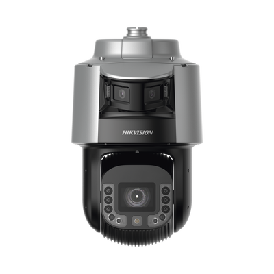 [DS-2SF8C442MXG-ELW/26(F0)] [TandemVu] Domo PTZ IP 4 Megapixel con Cámara Panoramica 180º de 6 Megapixel / 42X Zoom / 300 mts IR y 30 mts Luz Blanca / IP67 / IK10  / Autoseguimiento / Wiper / Deep learning / Entrada-Salida de Audio y Alarma / Ultra Baja Iluminació