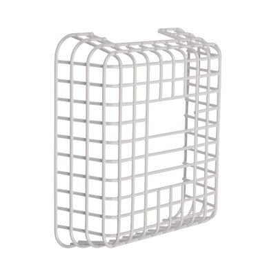 [STI-9841] Jaula de acero FIRERAY Damage Stopper® para protección de detectores de haz óptico. Dimensiones 11.52 in (292 mm) altura x 10 in (254 mm) ancho x 3.58 in (91 mm) profundidad