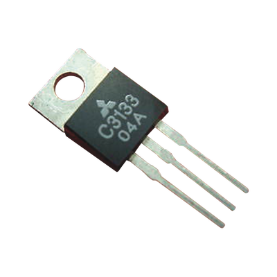[2SC3133] Transistor de Silicio NPN Epitexial, 27 MHz, 12 Vcc, 13 Watt, T-30E