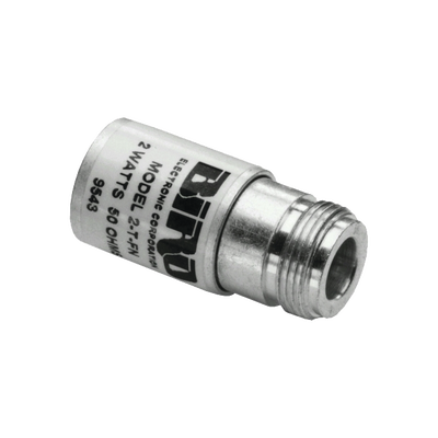 [2TFN] Carga Fantasma Coaxial, 50 Ohm, DC-6 GHz, 2 Watt, Conector N Hembra.