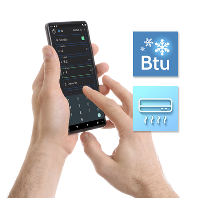 [CALCULADOR-BTU] Calculador de capacidad de enfriamiento BTU Aufit