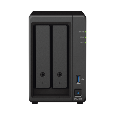 [DVA1622] Deep Learning serie NVR de 2 Bahías /  Servicio Nube Gratis (P2P)
