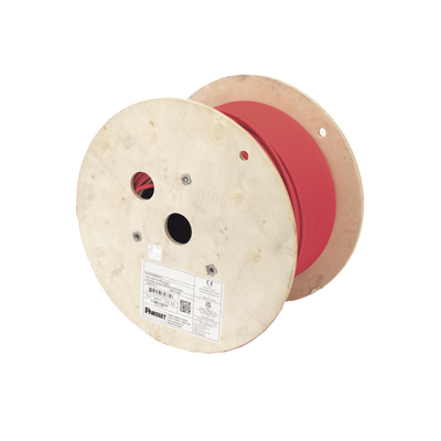 [PUL6AHD04RD-EG] Bobina de Cable UTP de 4 Pares, Vari-MaTriX, Cat6A, 23 AWG, LSZH (Libre de Gases Tóxicos), Color Rojo, 305 Metros (1000 Pies)