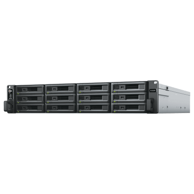 [RX1223RP] Unidad de Expansión RX1223RP | 12 Bahías HDD/SSD SATA 3.5" o 2.5" | Fuente de Alimentación Redundante | Compatible con Synology DSM | Plug-and-Play.