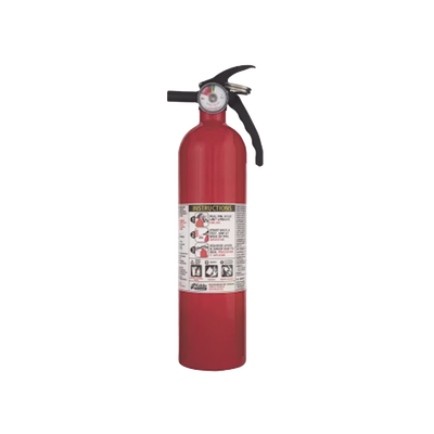 [FA110MS-1] Extintor Desechable de Polvo Químico Seco | Fuegos Clase A, B y C | Soporte Metálico | Pieza de 2.5 lb