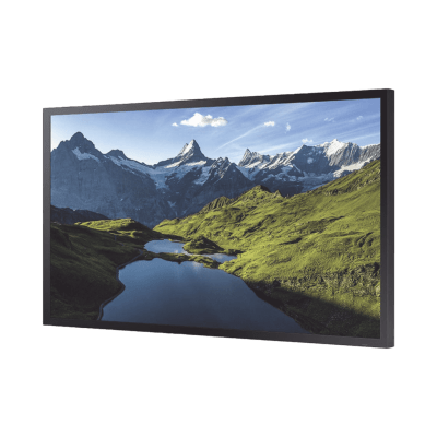 [OH75A] Pantalla Profesional LED 75" para Exterior con Vidrio Templado de Protección 5T, Full HD (1080p), HDMI/HDBaseT (LAN), Brillo 3500 cd/m2 / compatible con VXT