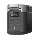 EcoFlow DELTA 2 MAX | Estación de Energía Portátil 2048Wh Litio LFP / 6 AC 2400 W (Max. 3400W) / 2 USB-C 100W / Capacidad para Aumentar Respaldo / Soporta Cargador de Coche 10A a 12.6V / Conectividad WiFi y Bluetooth (App) / Carga Sol