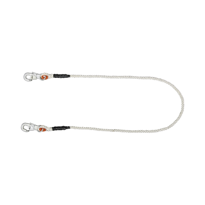 [5489-20PD] Cables de Protección con Cuerda de Polipropileno de 9/16'' Seguro Doble.