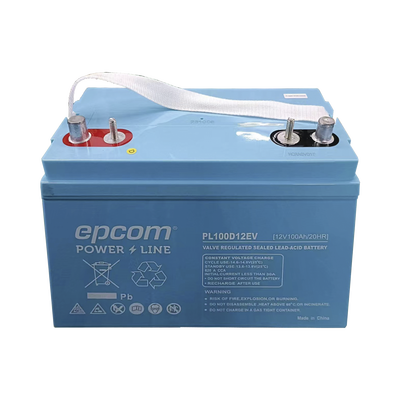 [PL100D12EV] Batería Marina de  Ciclo Profundo 12V@100Ah, AGM-VRLA Terminal F22, 620A CCA/  Lanchas/ Autos Eléctricos /Carritos Golf