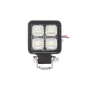 Luz de trabajo de 4 LED de 10 Watt, 12-24 Vcd, 800 lúmenes