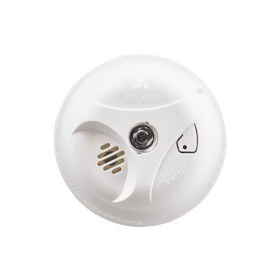 [1039800] Detector de Humo Autónomo, No Requiere Panel, LED de Escape, Sensor por Ionización, Batería 9 V reemplazable