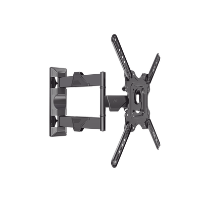 [P4-NB] Montaje de Pared Articulado para Monitor de 32-55" / Soporta hasta 27.2 Kg / Vesa 400 x 400 / 100 x 100 / Acero / Separación a Pared de 5 cm a 40 cm
