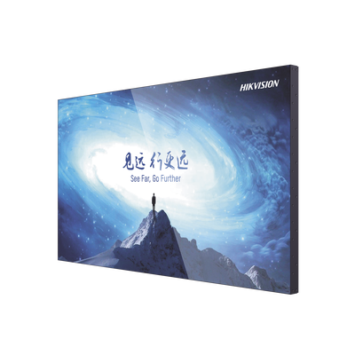 [DS-D2065LU-Y] Pantalla LCD 65" 4K para Videowall / Entrada HDMI - VGA - DVI - DP / Monitor Robusto / Bisel Delgado (3.5 mm) / Daisy Chain (Conexion en Cadena sin Software)