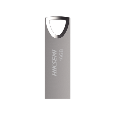 [HS-USB-M200/16G/2.0] Memoria USB de 16 GB / Versión 2.0 / Metalica / Compatible con Windows, Mac y Linux