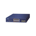 Switch PoE No Administrable de Escritorio, 2 Puertos Gigabit 802.3bt, 4 Puertos Gigabit 802.3at, 2 Puertos 10/100/1000, 2 Puertos SFP Gigabit.