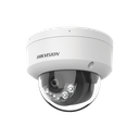 [Dual Light] Domo IP 6 Megapixel / Lente 2.8 mm / 30 mts IR + 30 mts Luz Blanca / Micrófono Integrado / ACUSENSE Lite / Exterior IP67 / H.265 / PoE / ONVIF
