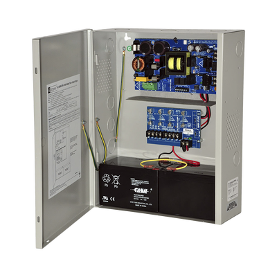 [AL1024ULXPD4] Fuente de alimentación de 24 Vcd@ 10 A / Con capacidad de baterías de respaldo / 1 salida / Requieren baterías / Voltaje de entrada de : 115 Vca.