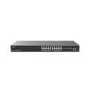 Switch Capa 3 PoE+ Administrable / 16 puertos 10/100/1000 Mbps + 4 Puertos SFP+ de 10 Gigabits / Hasta 240W / Compatible con GWN Cloud.