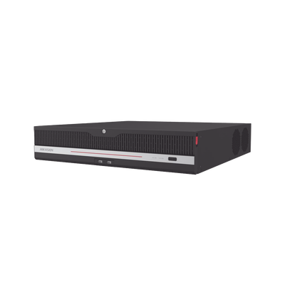 NVR 32 Megapixel (8K) / 32 Canales IP / 8 Bahías de Disco Duro / 2 Tarjetas de Red / Soporta RAID / HDMI en 4K / Soporta POS / Reconocimiento Facial / Bases de Datos / Hasta 100,000 Fotografías / AcuSearch