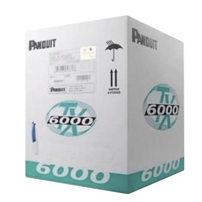 [PUR6004IG-W] Bobina de Cable UTP 305 m. de Cobre, TX6000™ PanNet, Reelex, Gris, Categoría 6 Mejorado (23 AWG), PVC (CMR, Riser), de 4 pares