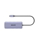 Hub (Adaptador) USB - C / 11 en 1 / 1 Salida HDMI (4K) / 2 Salida USB 2.0 / 2 Salidas USB 3.0 / 1 Salida VGA / 1 Salida SD (Memoria SD) / 1 Salida TF (Micro SD) / 1 Salida de Audio (8 - 48 KHz) / 1 Salida RJ45 / 1 Entrada USB - C (Carga Rapida)