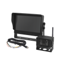 Sistema Profesional Inalámbrico de Cámara de Reversa y Monitor para Vehículos de Trabajo y Montacargas