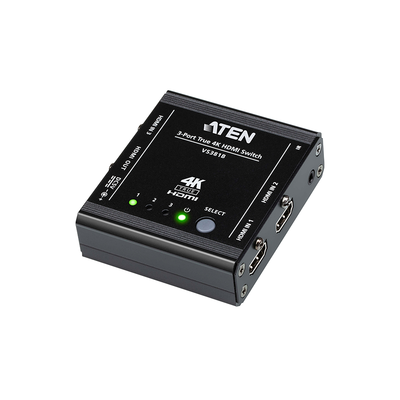 [VS381B] CONMUTADOR HDMI 4K REAL DE 3 PUERTOS
