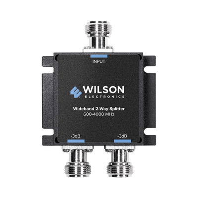 [859-105] Divisor de potencia (Splitter) de dos vías para 600-4000 MHz.