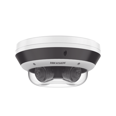 [DS-2CD6D44G1H-IZS] PanoVu Series / Vista Panorámica 360º / 4 Lentes Mot. 2.8 a 12 mm (4 Megapixel por Lente) / 16 Megapixel en Total / WDR 120 dB / DARKFIGHTER / Exterior IP67 / IK10 / PoE+ / 30 mts IR / Micro SD