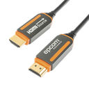 Cable HDMI de Fibra Óptica de 30 Metros (98.43 Pies) | Alta Definición | Versión 2.0 | Alta Velocidad 18Gbps | 4K@60Hz | HDCP 2.2 | Resistente a EMI y RFI