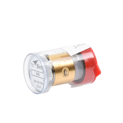 [50D] Elemento de 50 Watt en linea 7/8" para Wattmetro BIRD 43 en Rango de Frecuencia de 200 a 500 MHz.