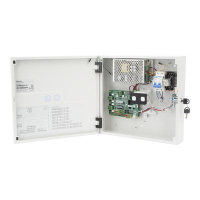 [A094S] Controlador de Acceso para 4 puertas / Administrable 100 % en la Nube / Compatible con Teclado Wiegand de Terceros / PIN para visitas desde la APP / Capacidad de batería de respaldo / Función de  Anti-Passback / 50,000 Tarjetas