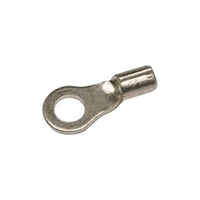 [517-1631] Terminal de Ojo Número 8, Sin Forro para Cables AWG 16-14.