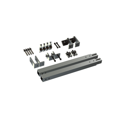[EPLAMO011X1ST] Caja de accesorios de aluminio  anodizado para montaje VEKTOR8R1M , arreglo 1X4 para techo
