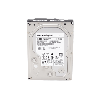 [HUS726T4TALA6L4/HIK] Disco Duro Enterprise 3.5" 4 TB / Hikvision / 7200 RPM / SATA / Alto Rendimiento / Recomendado para NVRs HIKVISION